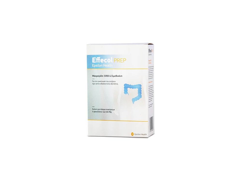 Epsilon Health Effecol Prep 3350 4 φακελίσκοι x 60.98gr