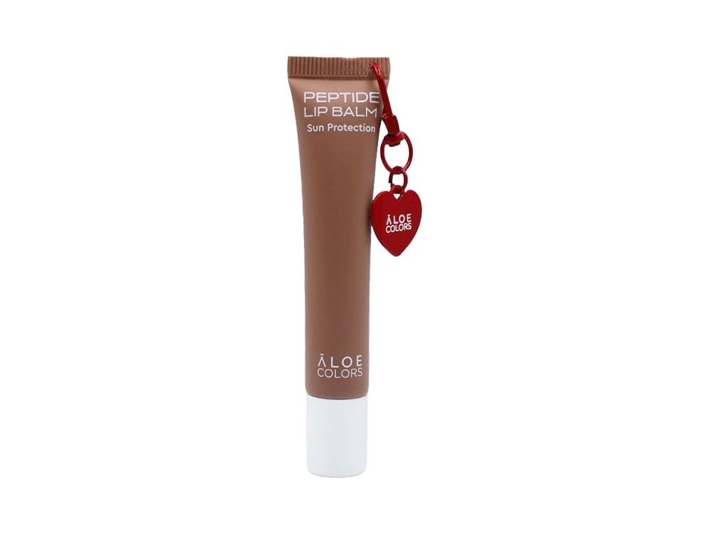 Aloe+ Colors Peptide Lip Balm Αντηλιακό Βάλσαμο για τα Χείλη Chocolate Mousse, 15ml