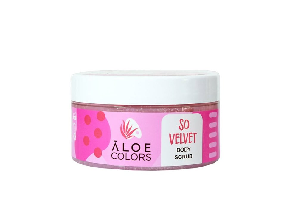 Aloe Colors So Velvet Body Scrub, Απολεπιστικό Σώματος, 200ml