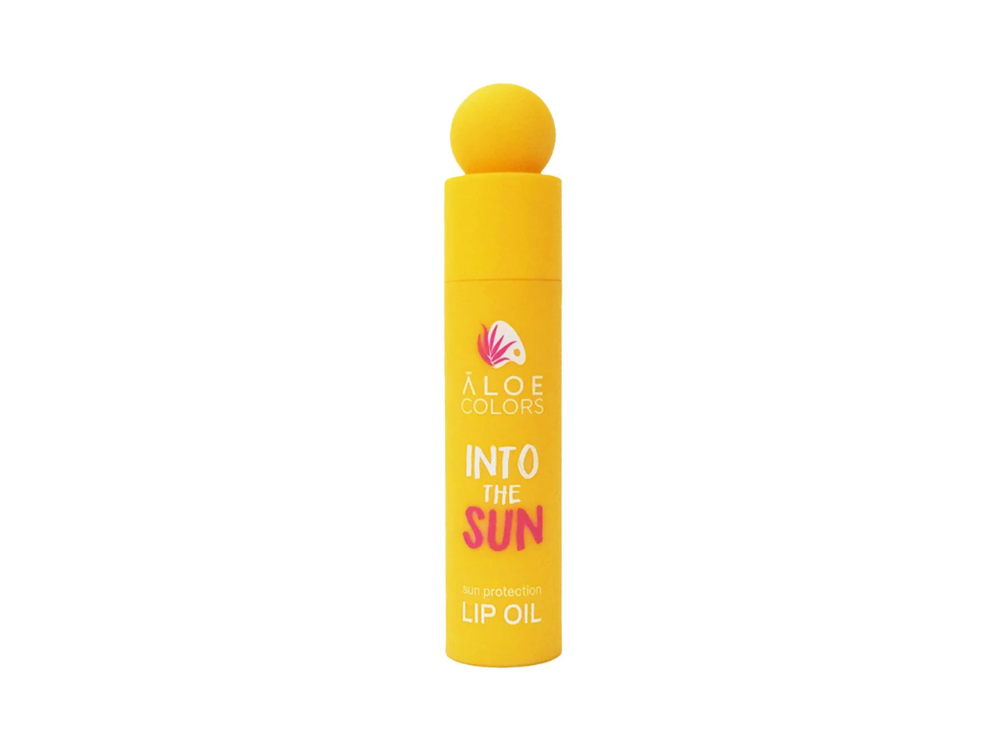 Aloe Colors Into The Sun Lip Oil Sun Protection, Έλαιο Χειλιών για Προστασία από την Ηλιακή Ακτινοβολία, 10ml