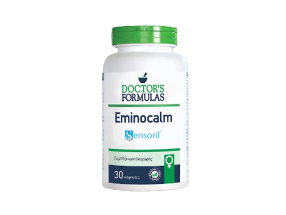 Doctor's Formulas Eminocalm, Συμπλήρωμα διατροφής για την ψυχολογική λειτουργία κατά την εμμηνόπαυση, 30caps