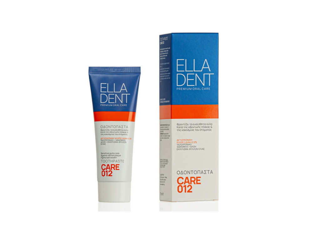 EllaDent Care 012 Οδοντόκρεμα, 75ml