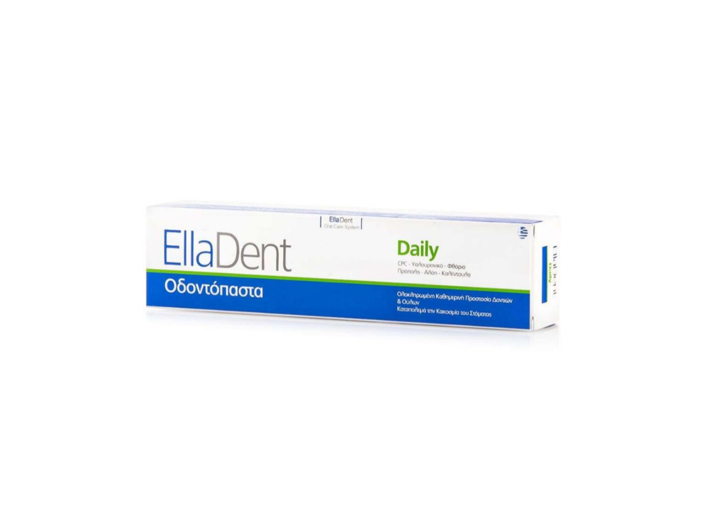 EllaDent Daily κατά της Oυλίτιδας, Tερηδόνας & Kακοσμίας, 75ml