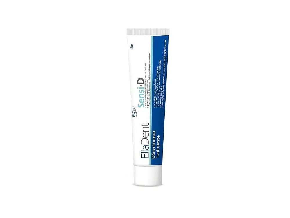 EllaDent Sensi D Toothpaste, Οδοντόκρεμα για τα Ευαίσθητα Δόντια, 75ml