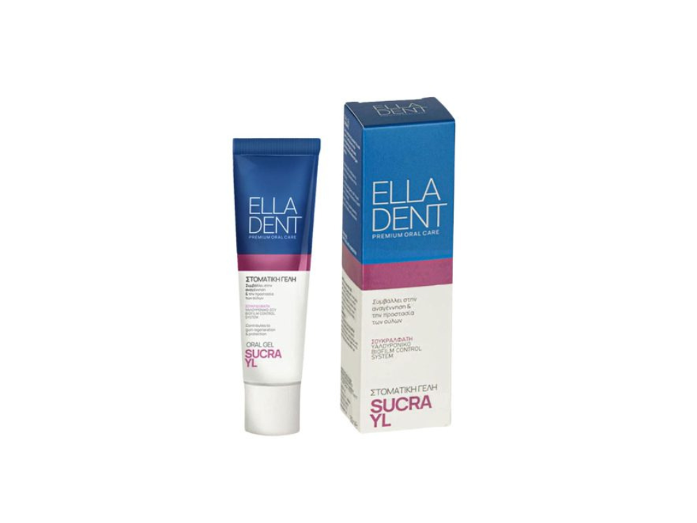 EllaDent SucraYL Gel Στοματική Γέλη, 30ml