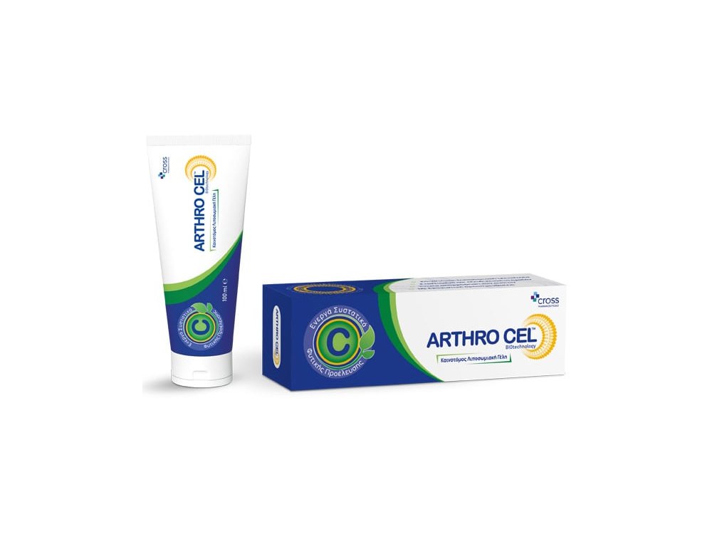 Cross Pharmaceuticals Arthro Cel Λιποσωμιακό Gel για Ανακούφιση των Αρθρώσεων, 100ml