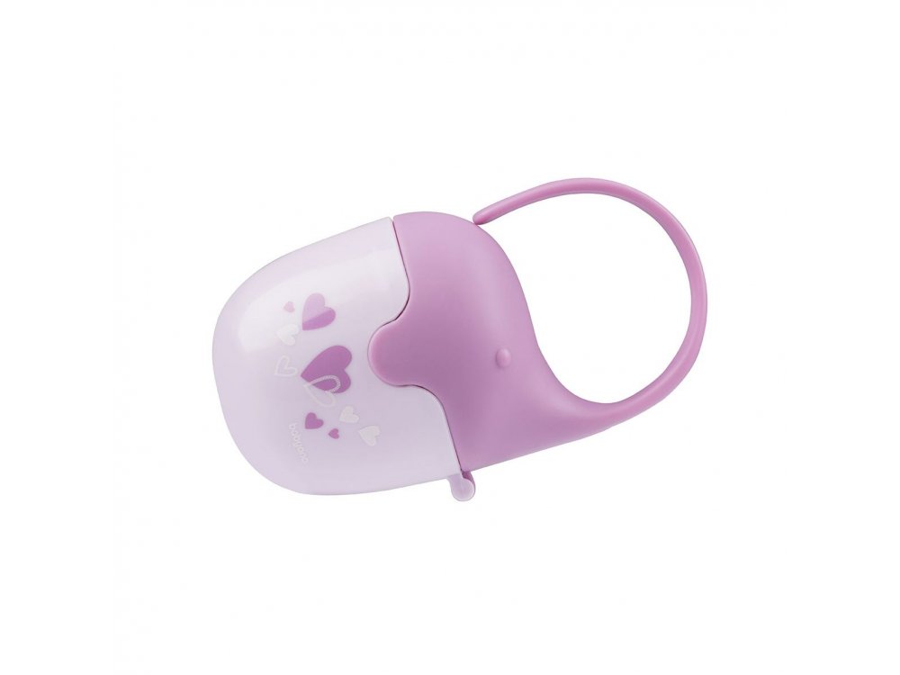 BabyOno Soother Case 0m+, Θήκη Πιπίλας Ελεφαντάκι, Lila