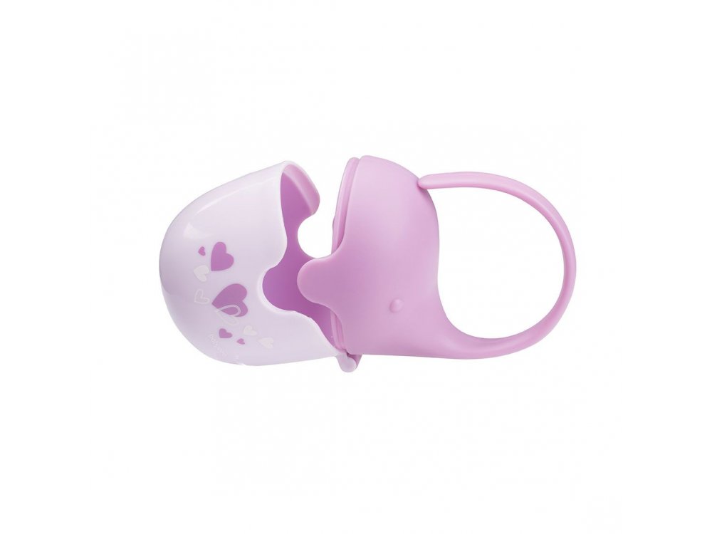 BabyOno Soother Case 0m+, Θήκη Πιπίλας Ελεφαντάκι, Lila