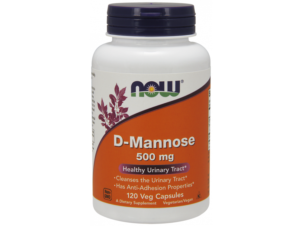 Now D-Mannose 500mg 120vegs.caps