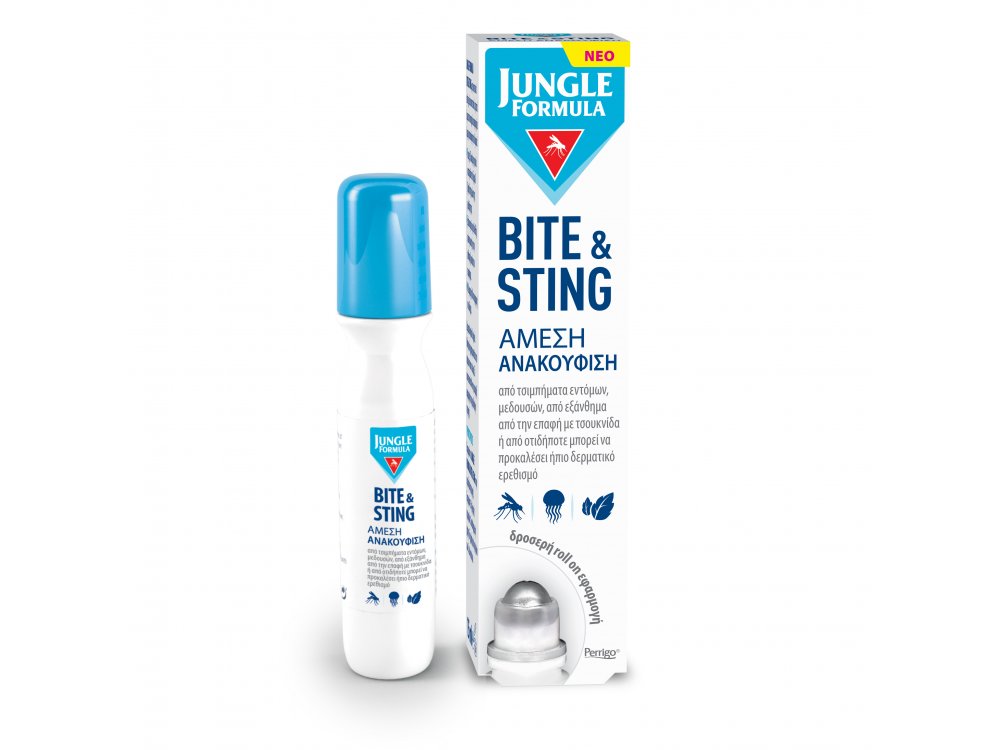 Jungle Formula Bite & Sting, για Άμεση Ανακούφιση από τα Τσιμπήματα, 15ml