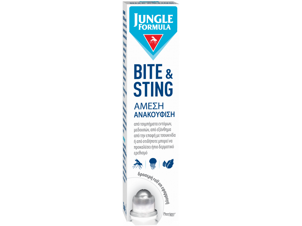 Jungle Formula Bite & Sting, για Άμεση Ανακούφιση από τα Τσιμπήματα, 15ml