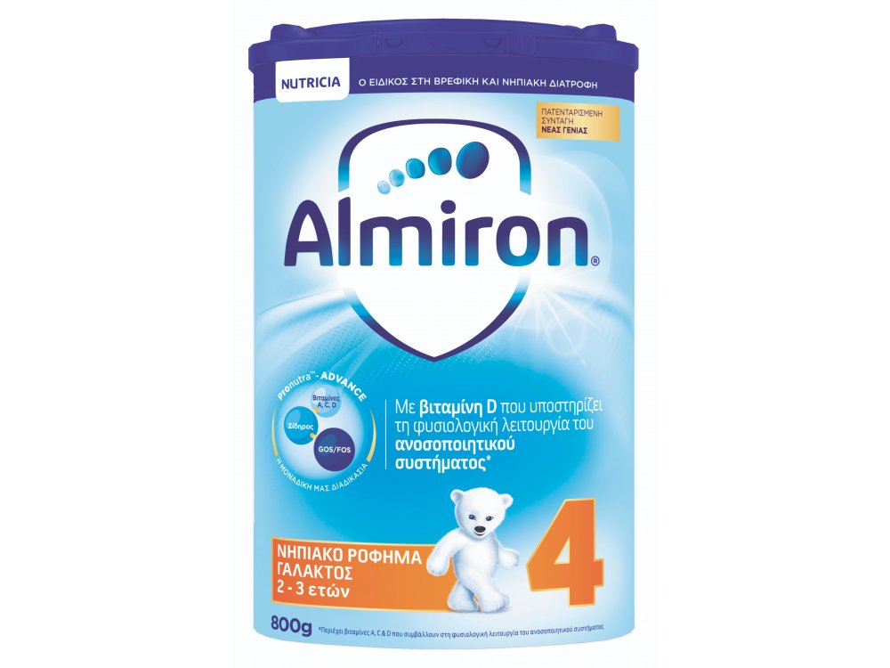 Almiron 4, Νηπιακό Ρόφημα Γάλακτος 2-3 ετών, 800gr