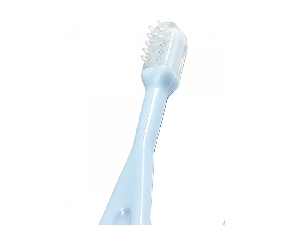 BabyOno ToothBrushes Set, Σετ 3 Οδοντόβουρτσες από 3m+, Μπλέ