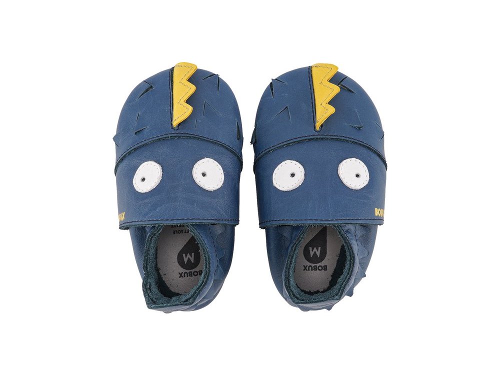 Bobux Soft Sole Gruff Navy, Βρεφικά παπούτσια, (μέγεθος M), No.18-19