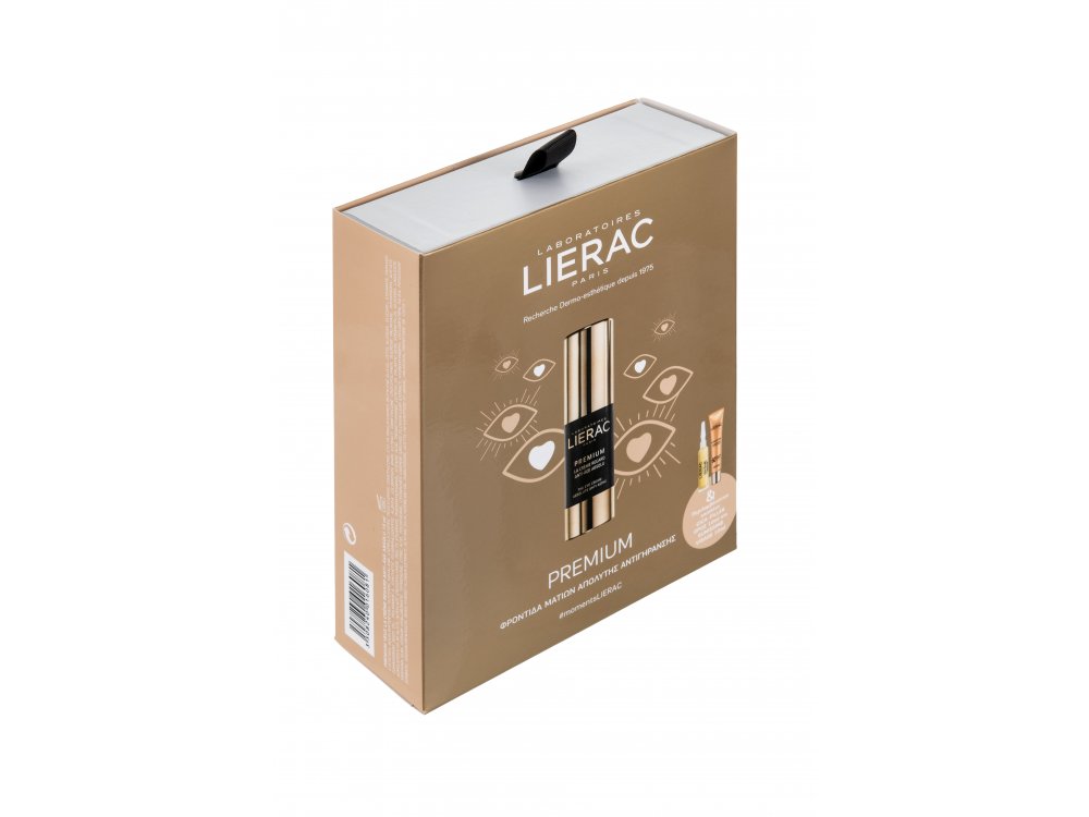 Lierac Set Premium The Eye Cream Absolute Anti-Aging 15ml + Cica-Filler serum 10ml + Sunissime fluide SPF50+ 10ml
