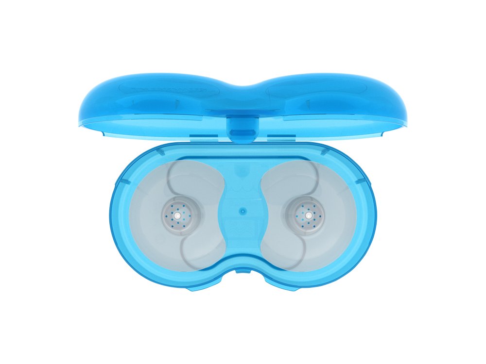 Dr. Brown's BF 017 Δίσκοι Στήθους Σιλικόνης με Θήκη M/L, 2τμχ