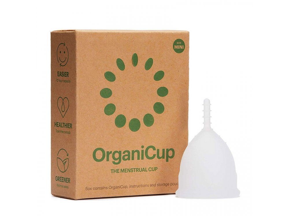 OrganiCup Menstrual Cup Size Mini, Κύπελλο Περιόδου, 1τμχ