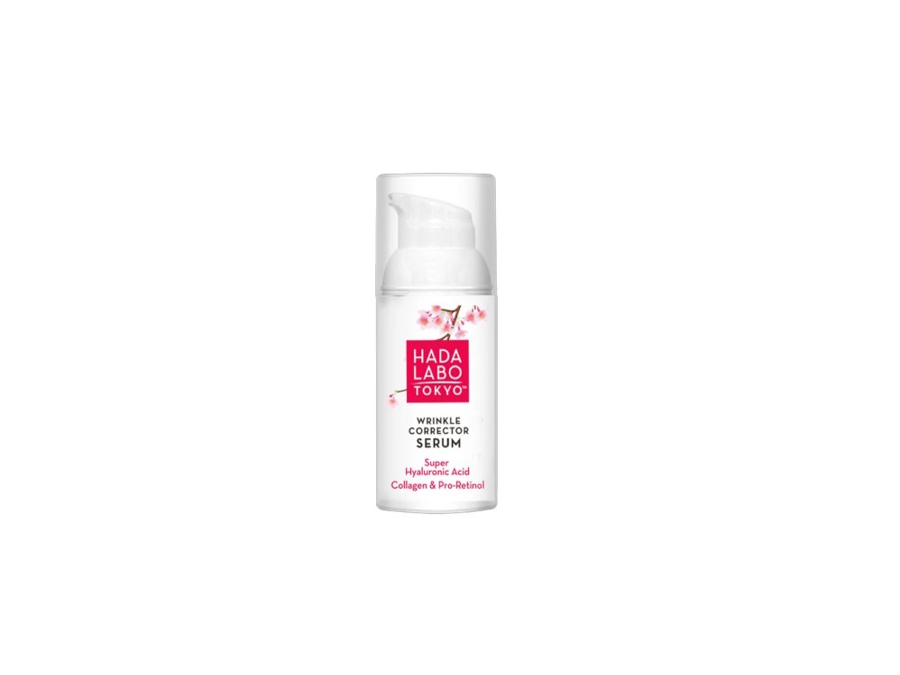 Hada Labo Tokyo Wrinkle Corrector Serum, Αντιγηραντικός Ορός Προσώπου με Ρετινόλη, Κολλαγόνο και Υαλουρονικό 30ml