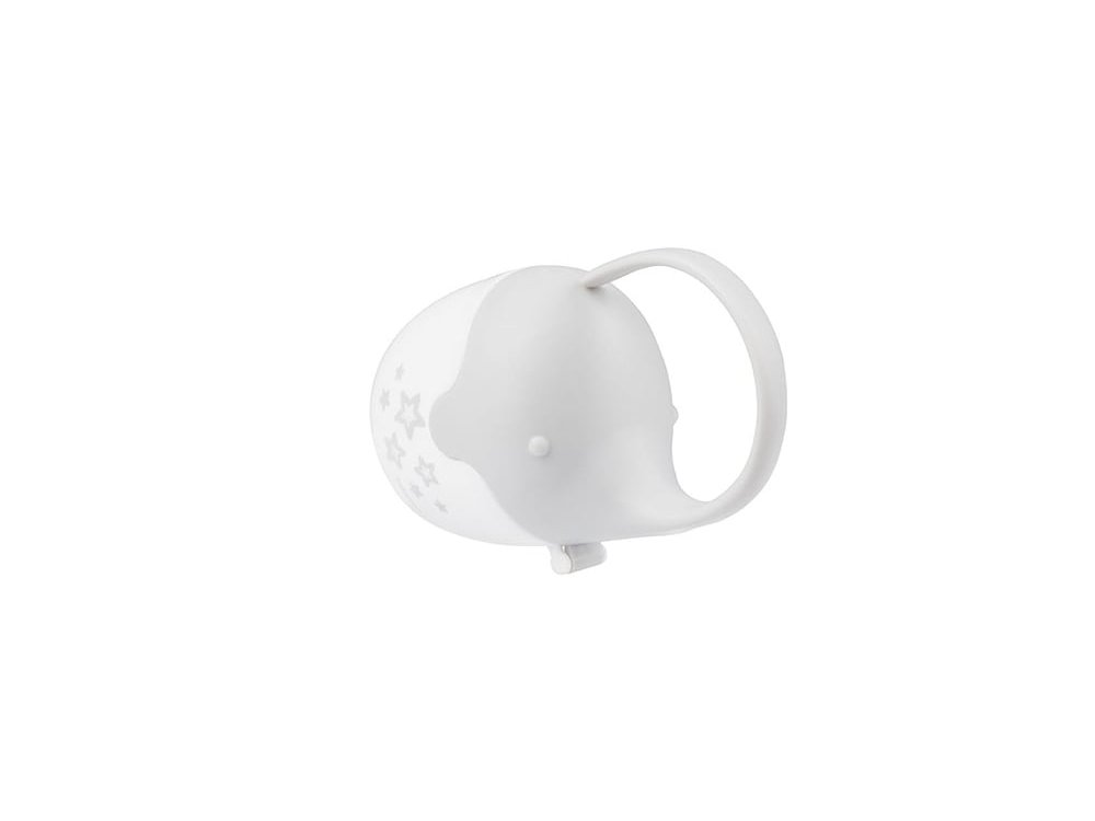 BabyOno Soother Case Grey 0m+, Θήκη Πιπίλας Ελεφαντάκι, 1τμχ