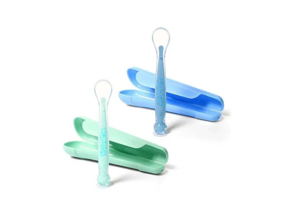 BabyOno: Εκπαιδευτικό κουταλάκι Σιλικόνης, 1τμχ