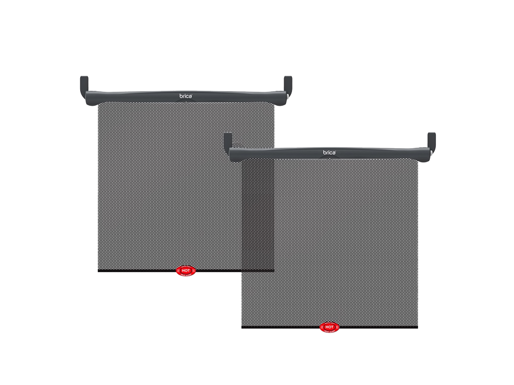 Munchkin Brica Sun Safety 2 Roller Shades, Πτυσσόμενα Σκίαστρα Αυτοκινήτου, 2τμχ