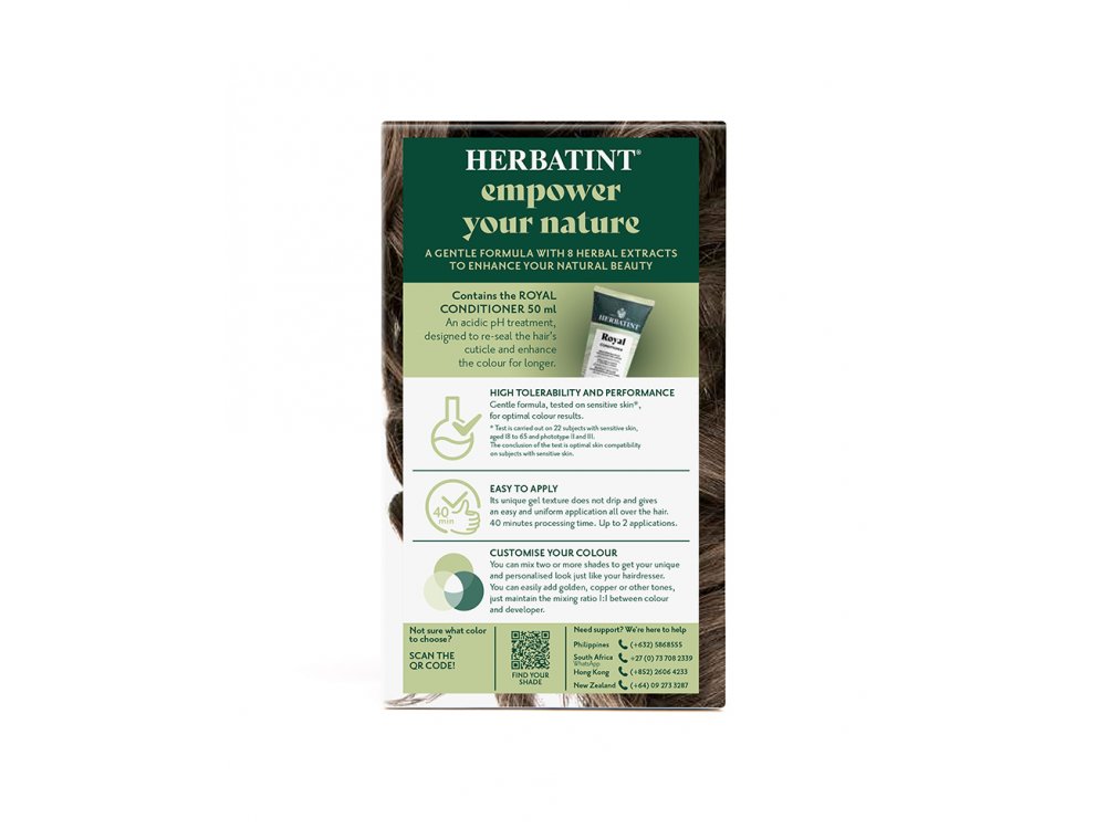 Herbatint Μόνιμη Φυτική Βαφή 5N Καστανό Ανοιχτό, Light Brown, 150ml