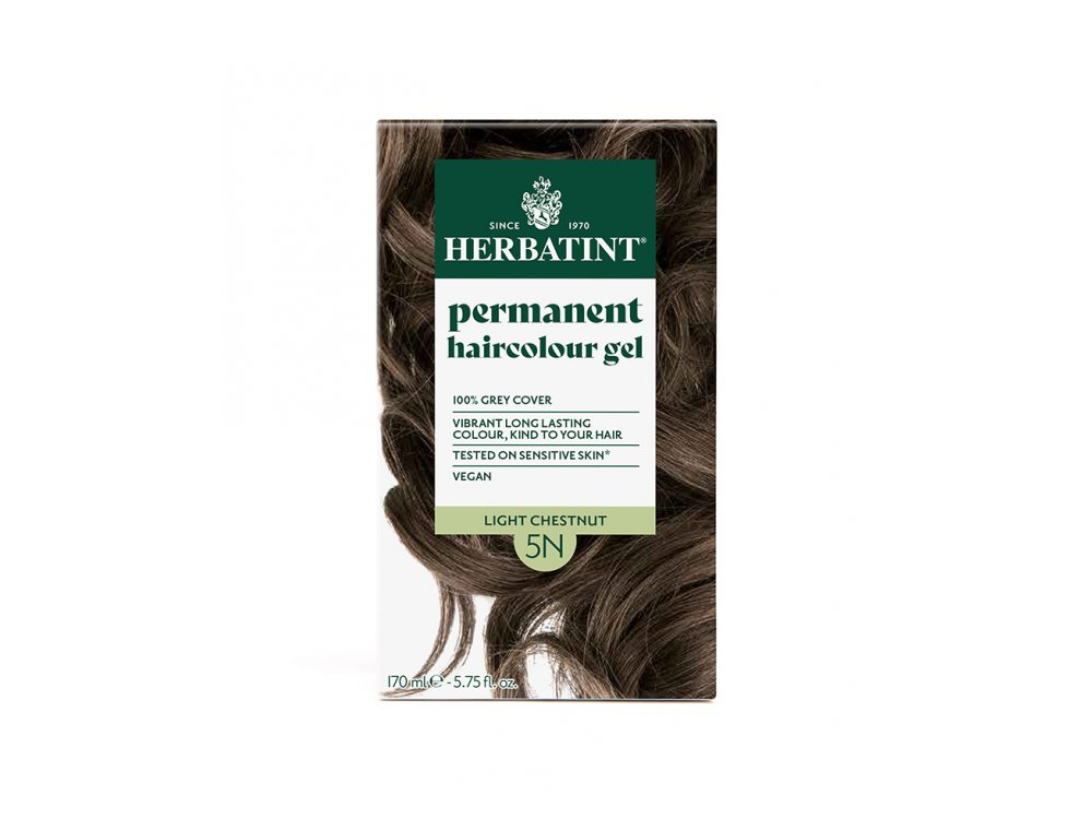 Herbatint Μόνιμη Φυτική Βαφή 5N Καστανό Ανοιχτό, Light Brown, 150ml