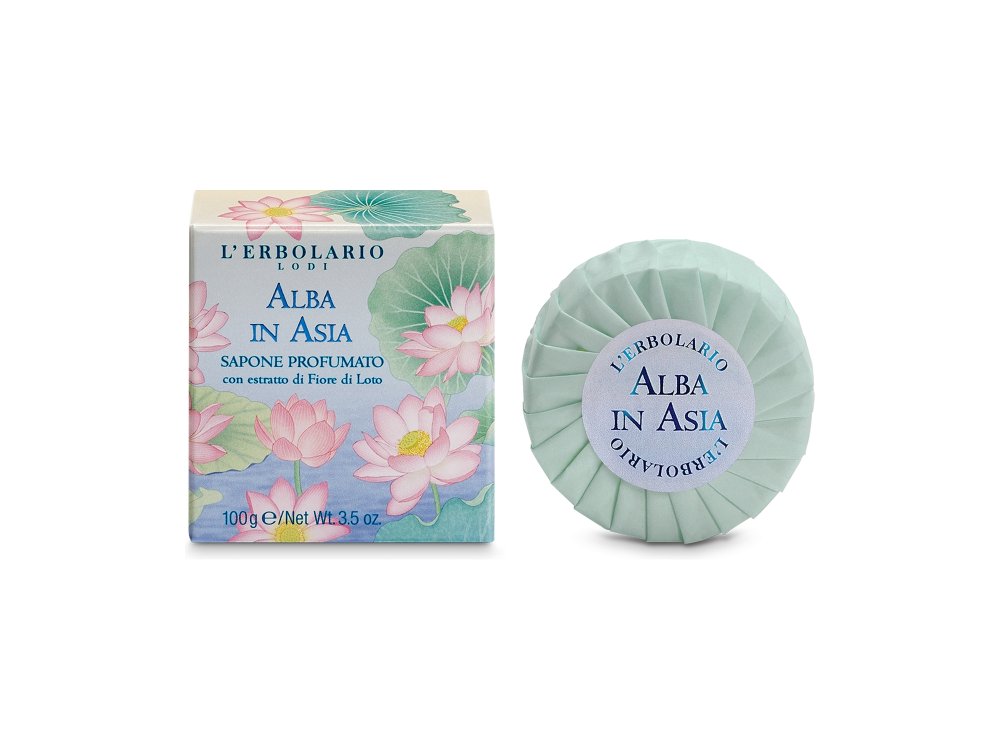 L'erbolario Alba in Asia Soap, Σαπούνι Καθαρισμού, 100gr