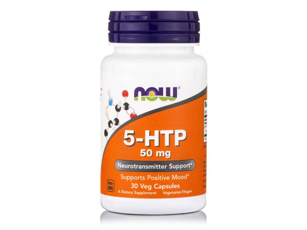Now 5-HTP 50mg 30caps
