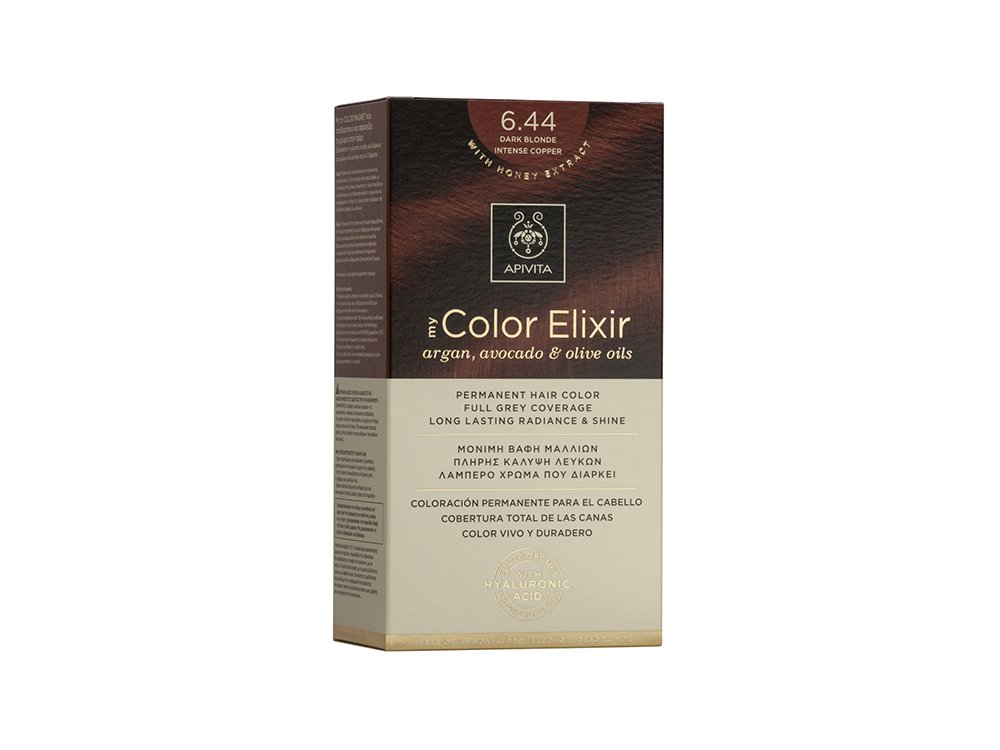 Apivita My Color Elixir N6.44 Ξανθό Σκούρο Έντονο Χάλκινο 50 & 75ml