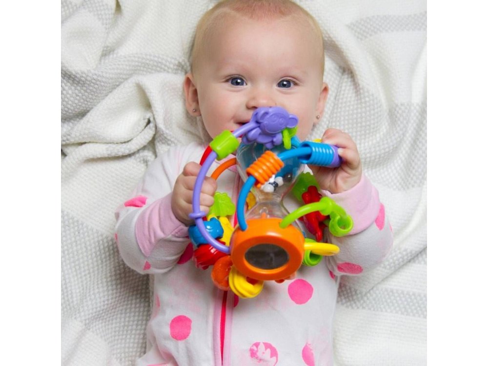 PlayGro Play and Learn Ball Μπάλα Ανάπτυξης Βρεφικών Δεξιοτήτων, 1τμχ