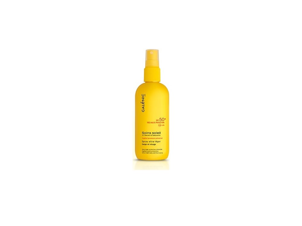 Galenic Soins soleil - Spray ultra lèger Corps/visage haute protection SPF50-Πολύ ανάλαφρο σπρέι- 125ml