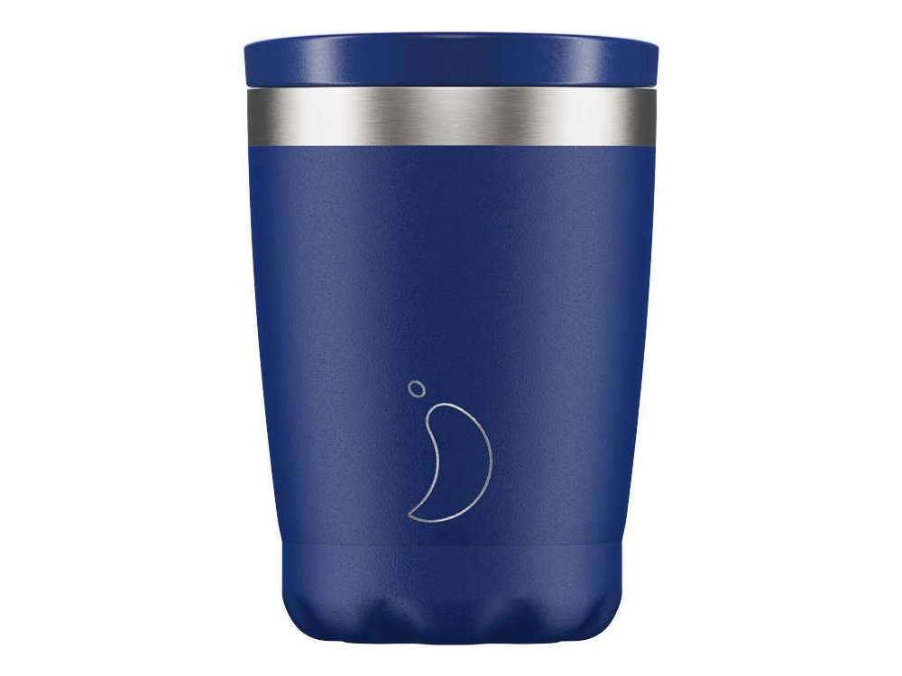 Chillys Ανοξείδωτο Ποτήρι Καφέ, Coffee Cup, Matte Blue, 340ml