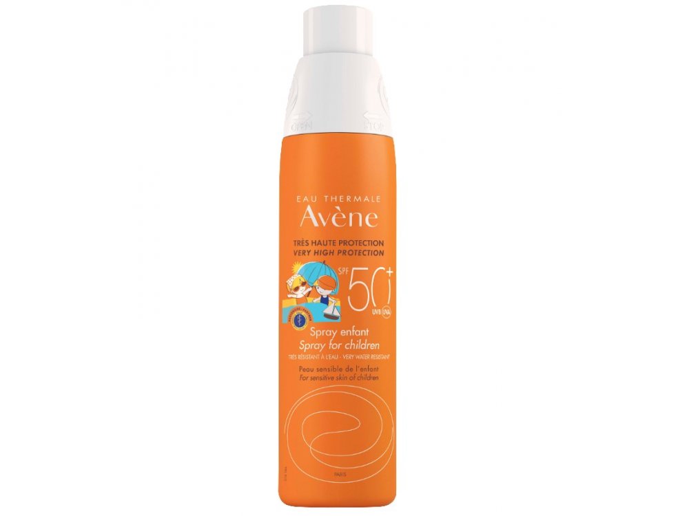 Avene Spray Enfant SPF50+ Παιδικό Αντιηλιακό Σπρέι Χωρίς Άρωμα, 200ml