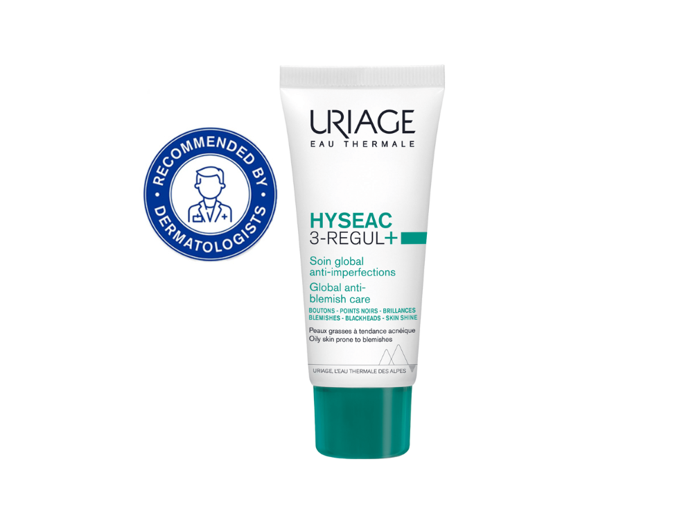 Uriage Hyseac 3-REGUL+ Global Anti-Blemish Care, Ολοκληρωμένη Φροντίδα κατά των Ατελειών, 40ml