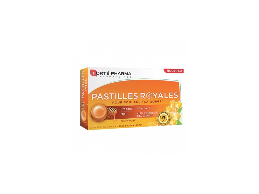 Forte Pharma Propolis Pastille Μέλι  -24 καραμέλες