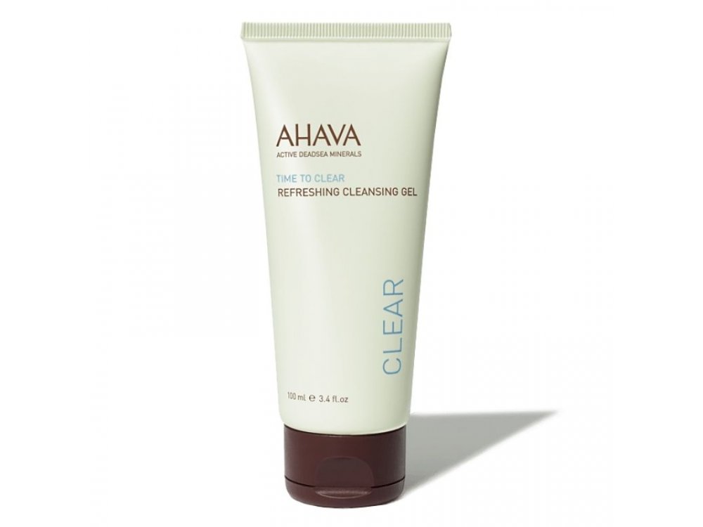 Ahava Time to Clear Refreshing Cleansing Gel, Απαλό Καθαριστικό Τζελ, 100ml