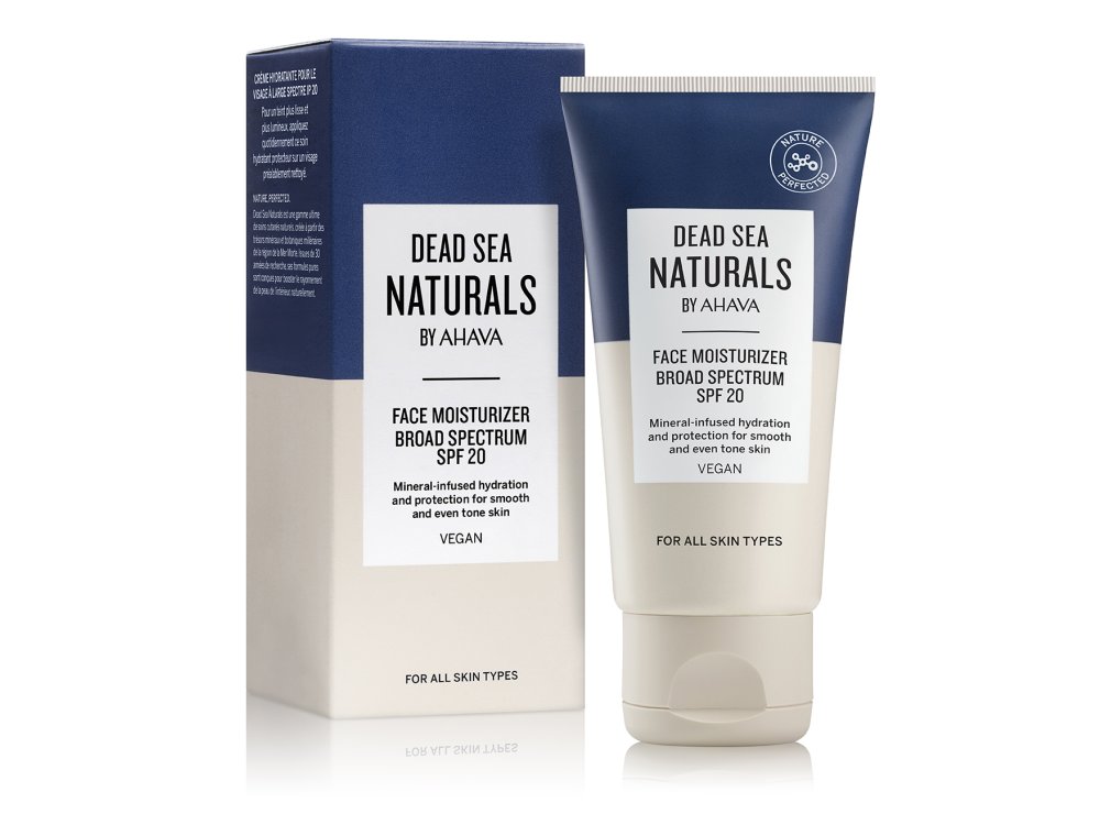 Ahava Face Moisturizer, Κρέμα Προσώπου Ημέρας με SPF20 για Ενυδάτωση με Βιταμίνη C, 50ml