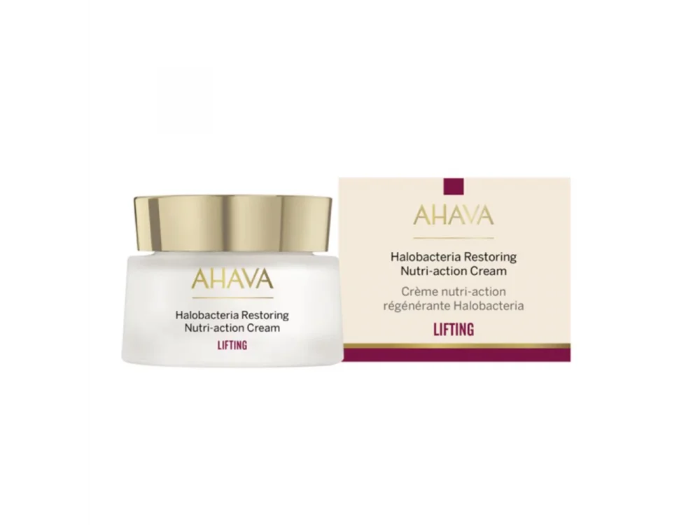 Ahava Halobacteria Restoring Nutri Action Cream Αντιγηραντική Κρέμα Προσώπου Για Επανόρθωση & Θρέψη 50ml