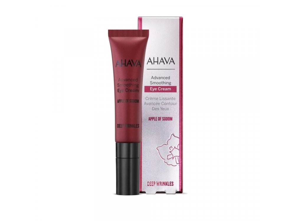 Ahava Apple of Sodom Advanced Smoothing Eye Cream, Αντιρυτιδική Κρέμα Ματιών για Νεανική Όψη, 15ml