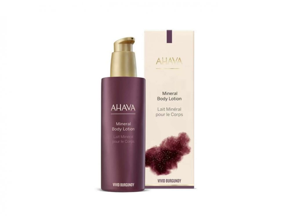 Ahava Vivid Burgundy Mineral Body Lotion, Ενυδατική Λοσιόν Σώματος 250ml