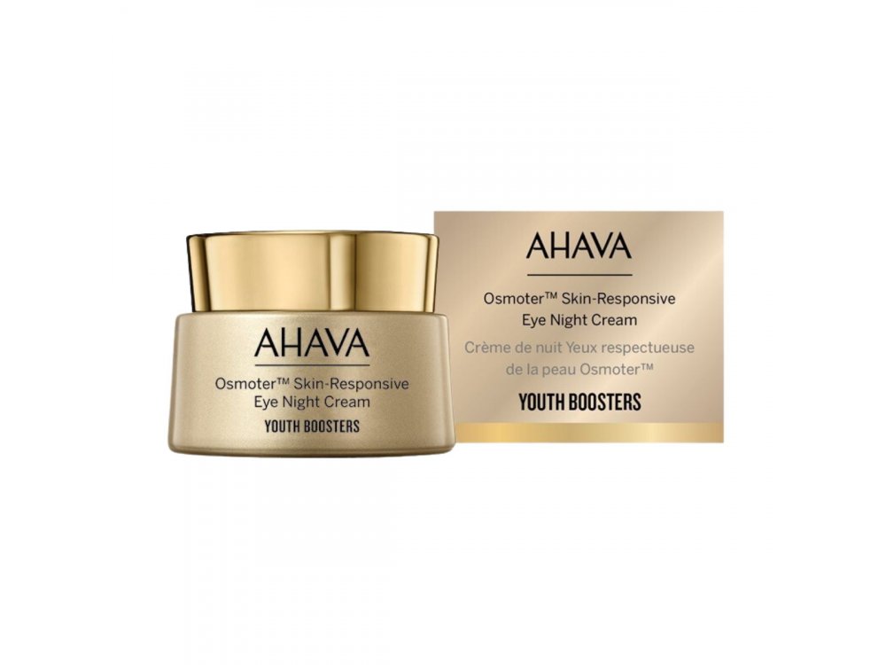 Ahava Osmoter Skin-Responsive Eye Night Cream, Κρέμα Νυκτός για τα Μάτια, 15ml