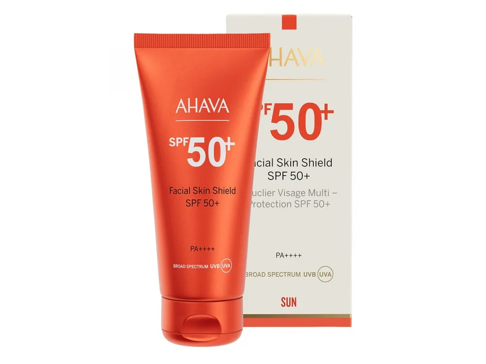 Ahava Facial Skin Shield SPF50+ PA++++, Αντηλιακή Κρέμα Προσώπου, 50ml