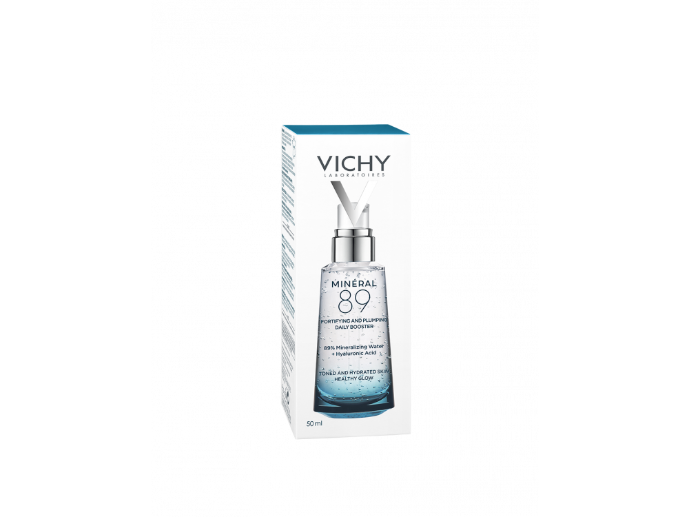 Vichy Mineral 89 Hyaluronic Acid Face Moisturizer, Ενυδατικό Booster Προσώπου για Καθημερινή Χρήση, 50ml