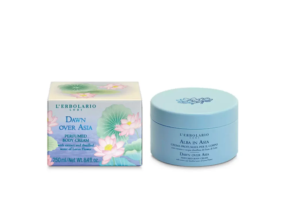 L'erbolario Alba in Asia Body Cream, Ενυδατική Κρέμα Σώματος, 250ml
