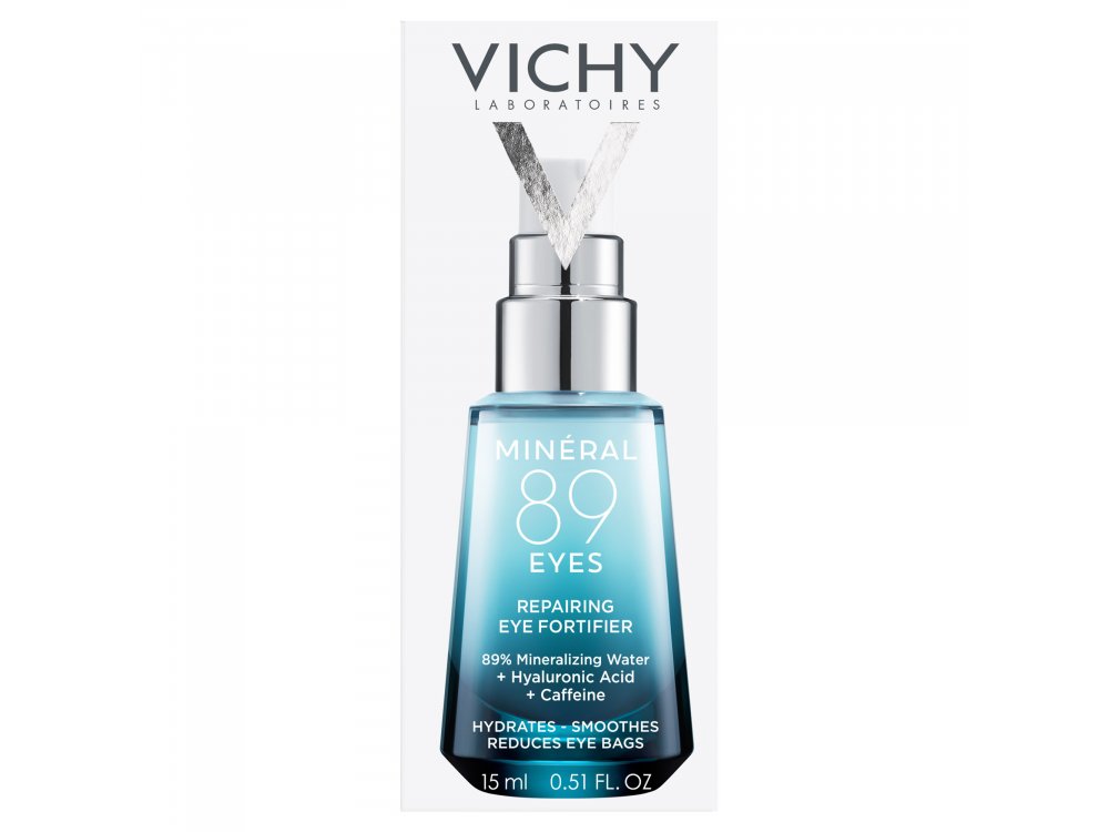 Vichy Mineral 89 Yeux, Ενυδατική Κρέμα για τα Μάτια, 15ml