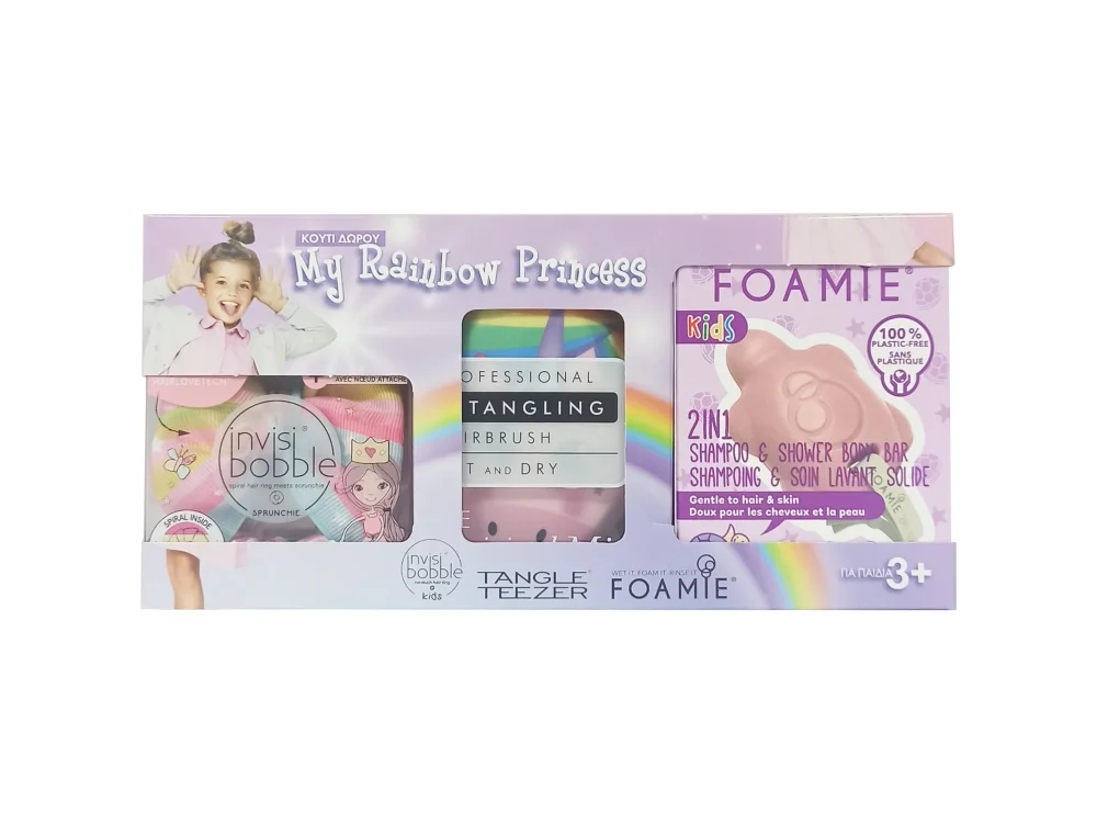 Tangle Teezer Promo My Rainbow Princess, Κουτί Δώρου για Κορίτσια 3+ Ετών