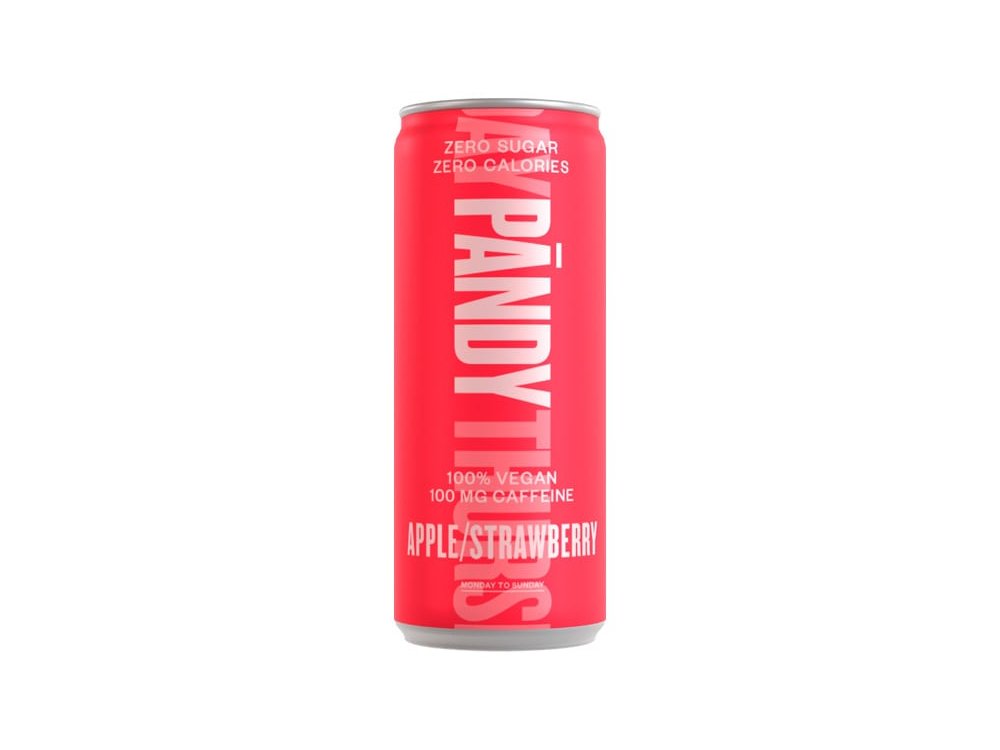 Pandy Energy Drink με Γεύση Apple/Strawberry, 330ml