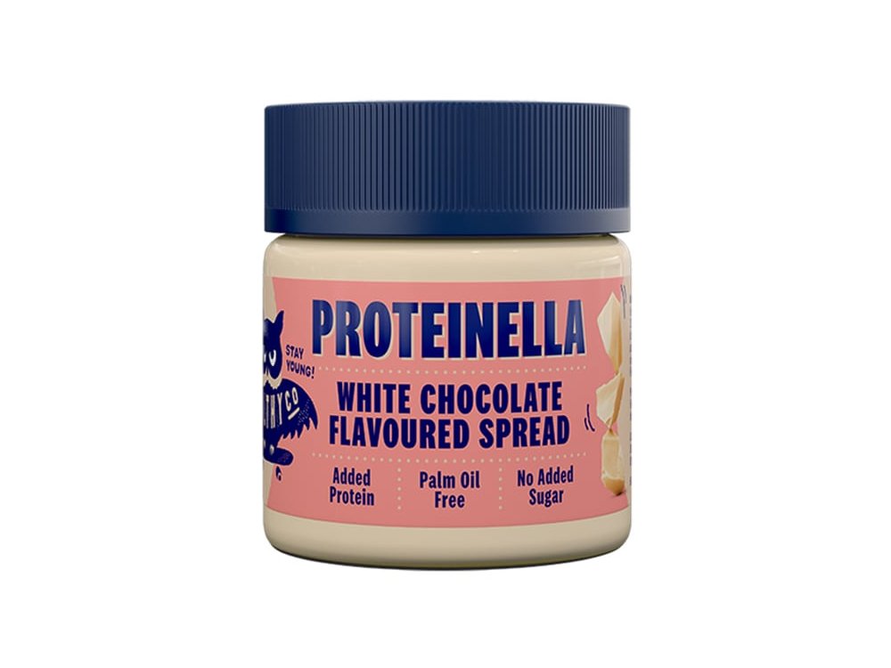 HealthyCo Proteinella White Chocolate Άλειμμα Λευκής Σοκολάτας με Έξτρα Πρωτεΐνη Χωρίς Προσθήκη Ζάχαρης, 400gr