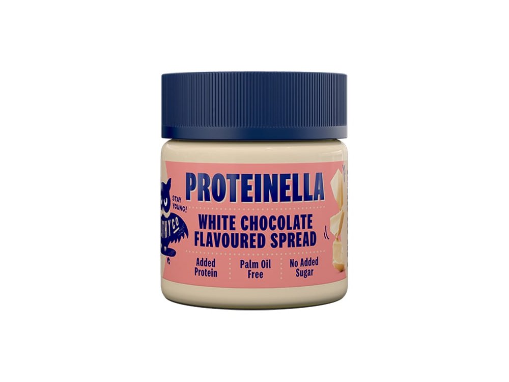 HealthyCo Proteinella White Chocolate Άλλειμα Λευκής Σοκολάτας με Έξτρα Πρωτεΐνη Χωρίς Προσθήκη Ζάχαρης, 200gr